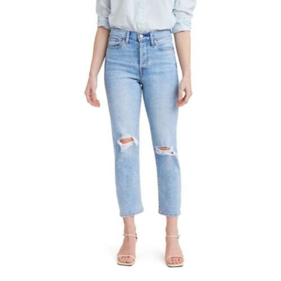 Levi's Denim - Levi's Wedgie Ripped Straight Leg Jeans